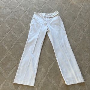 Nine and Company stretch white pants. Really cute. Gently used